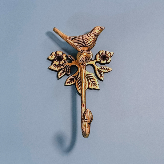 Brass Antique Bird Hook