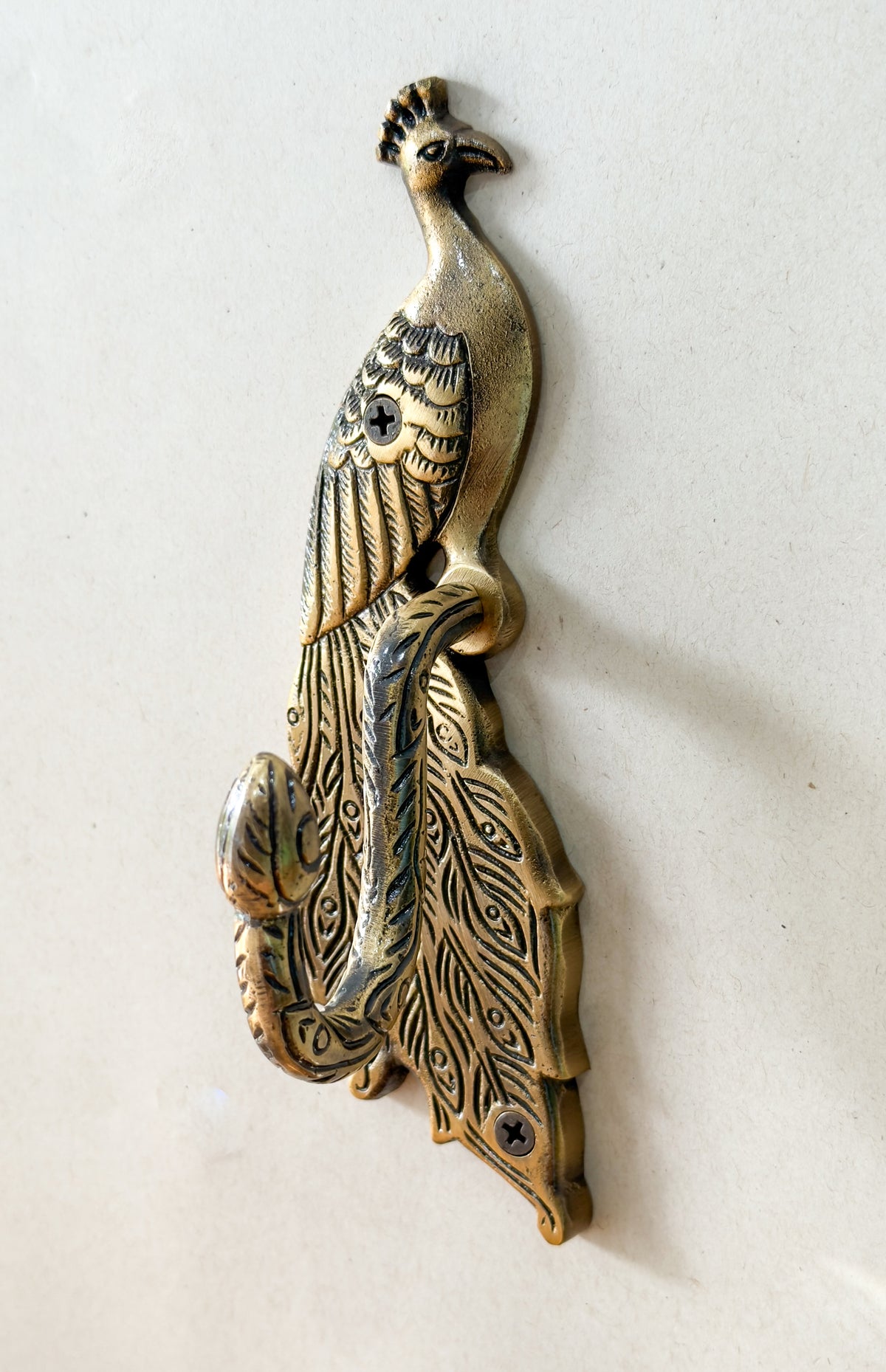 Peacock Brass Antique Hook