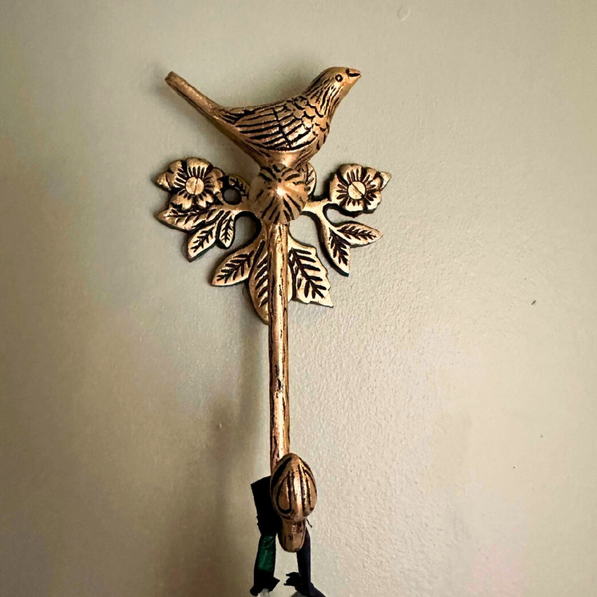 Brass Antique Bird Hook