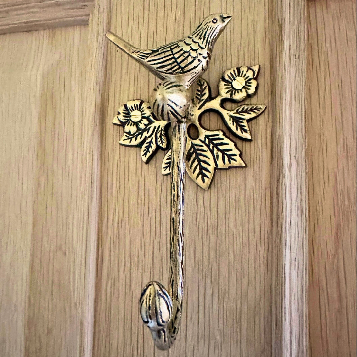 Brass Antique Bird Hook