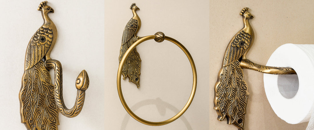 The Antique Finish Peacock Collection - A Nod to Old-World Craftsmanship