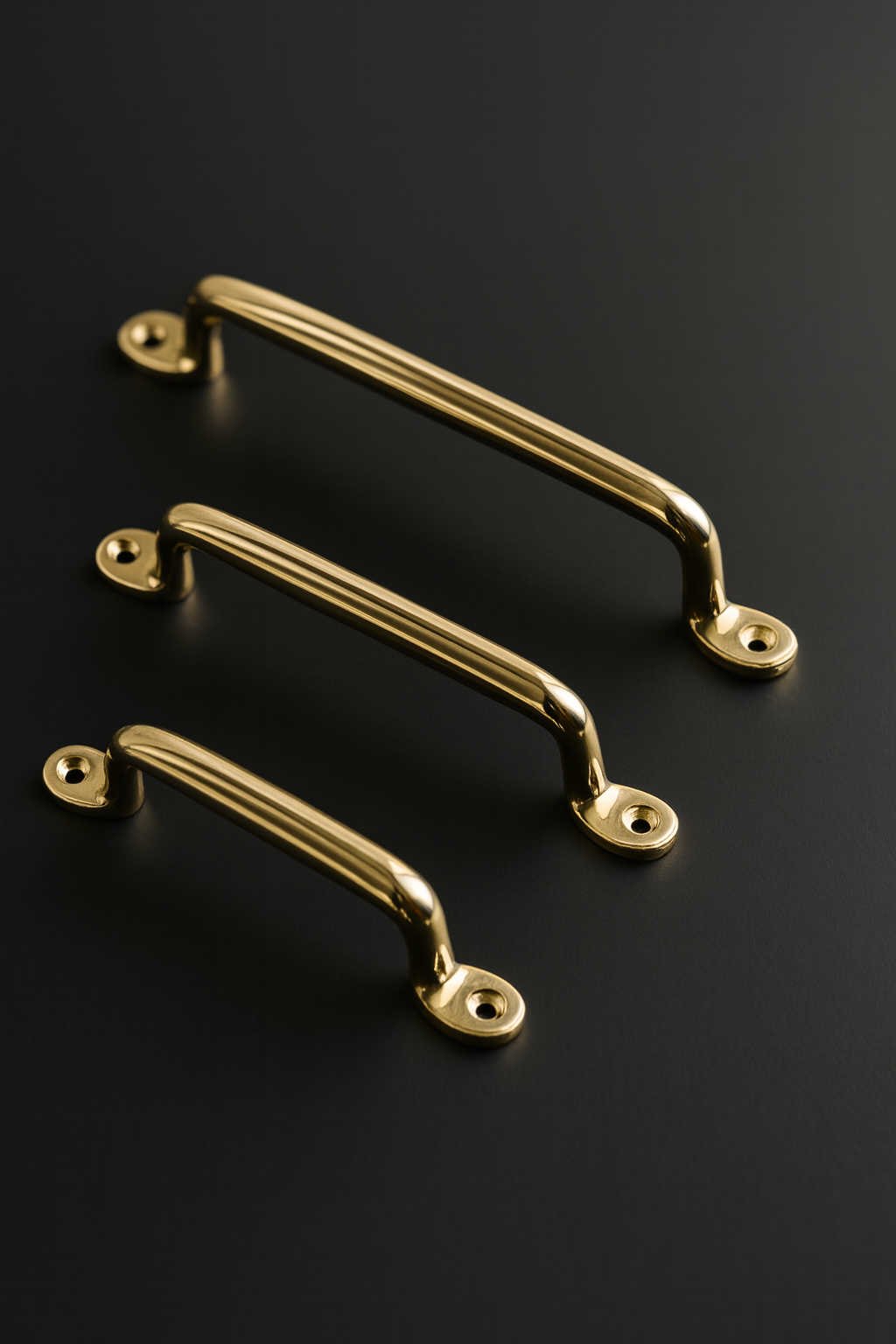 Polished Brass Cabinet & Dresser Handles/Pulls