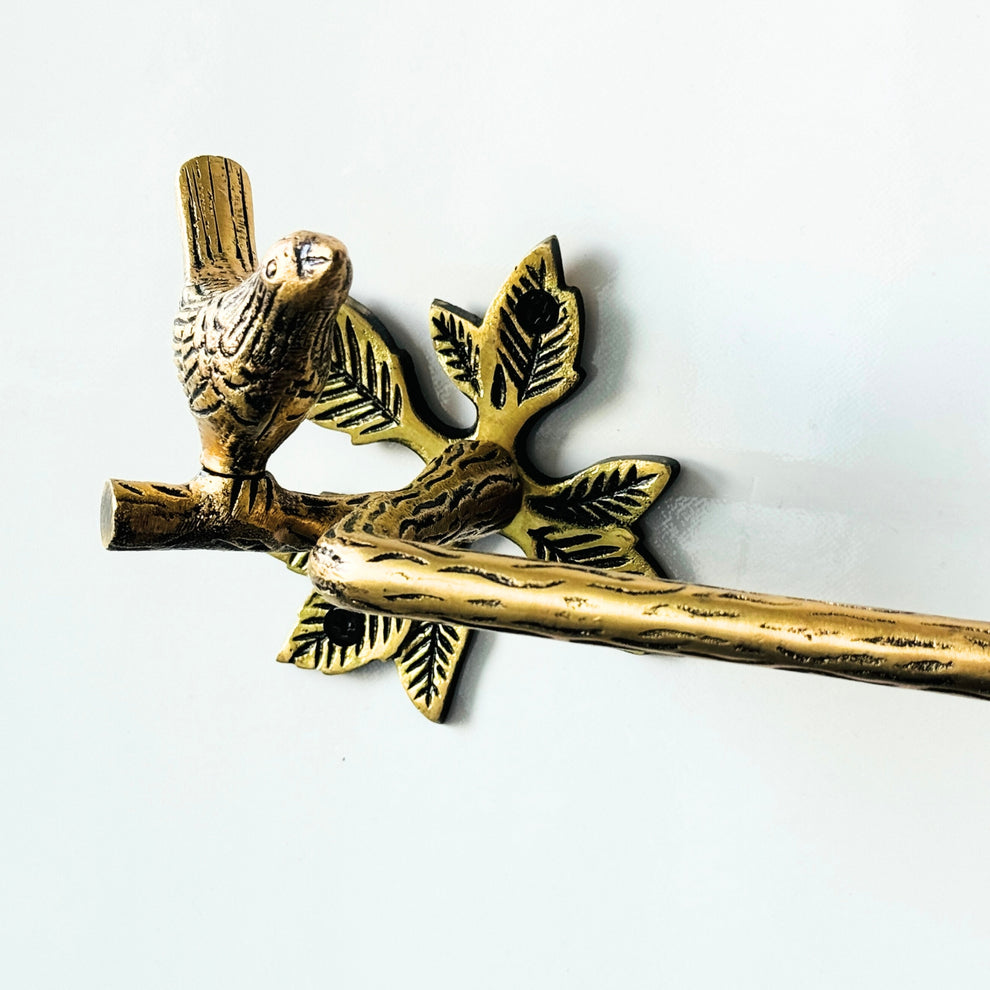 Brass Antique Bird Towel Rack – The Decor Warehouse